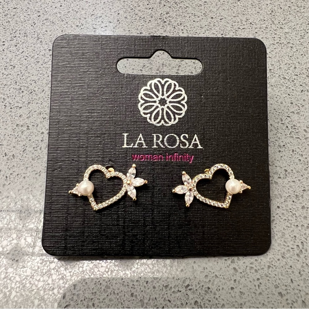 Fashion heart earrings
